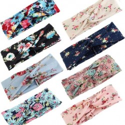 8 Pcs Headbands Women Girls Wide Boho Knotted Yoga Head Wrap Hair Band